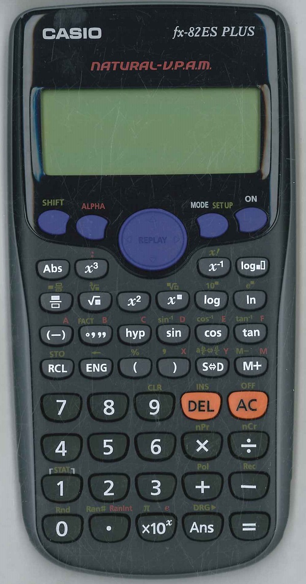 Calculadora Científica Casio FX 82 es plus papeleriacolorama