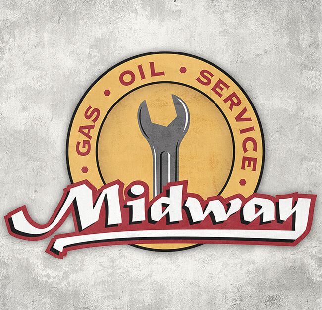 Midway Gas, Oil and Service Paperback Paperback