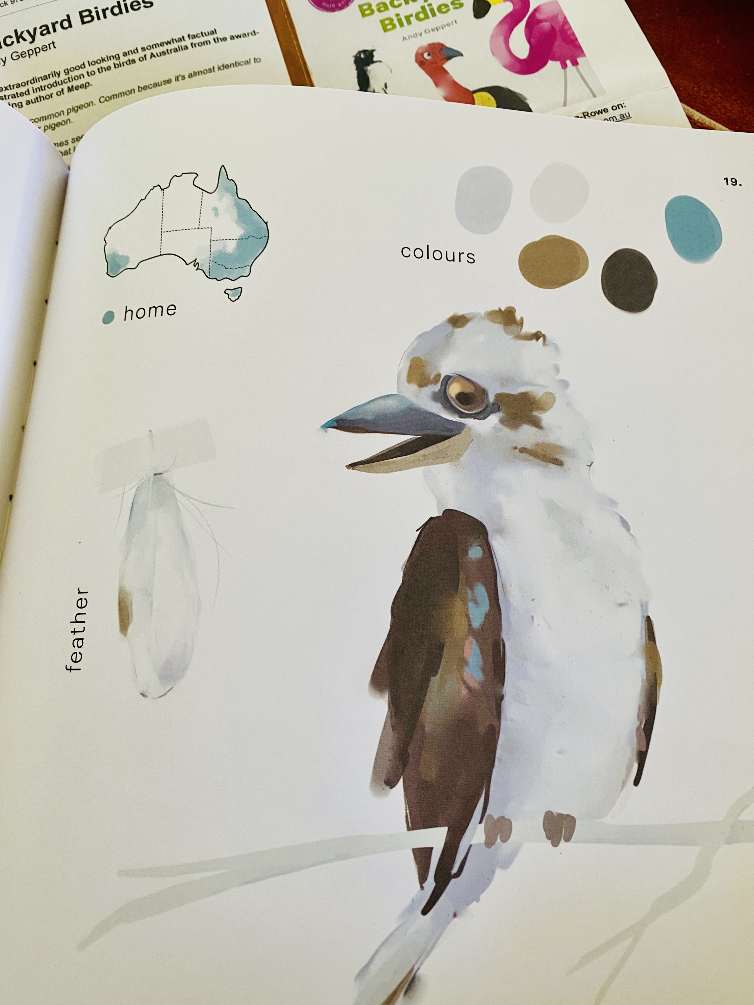 Australian Backyard Birdies by Andy Geppert