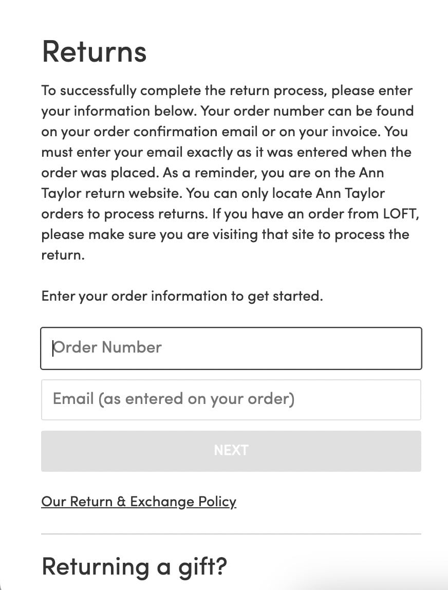 Ann Taylor Return Policy Simplified PaperBeez