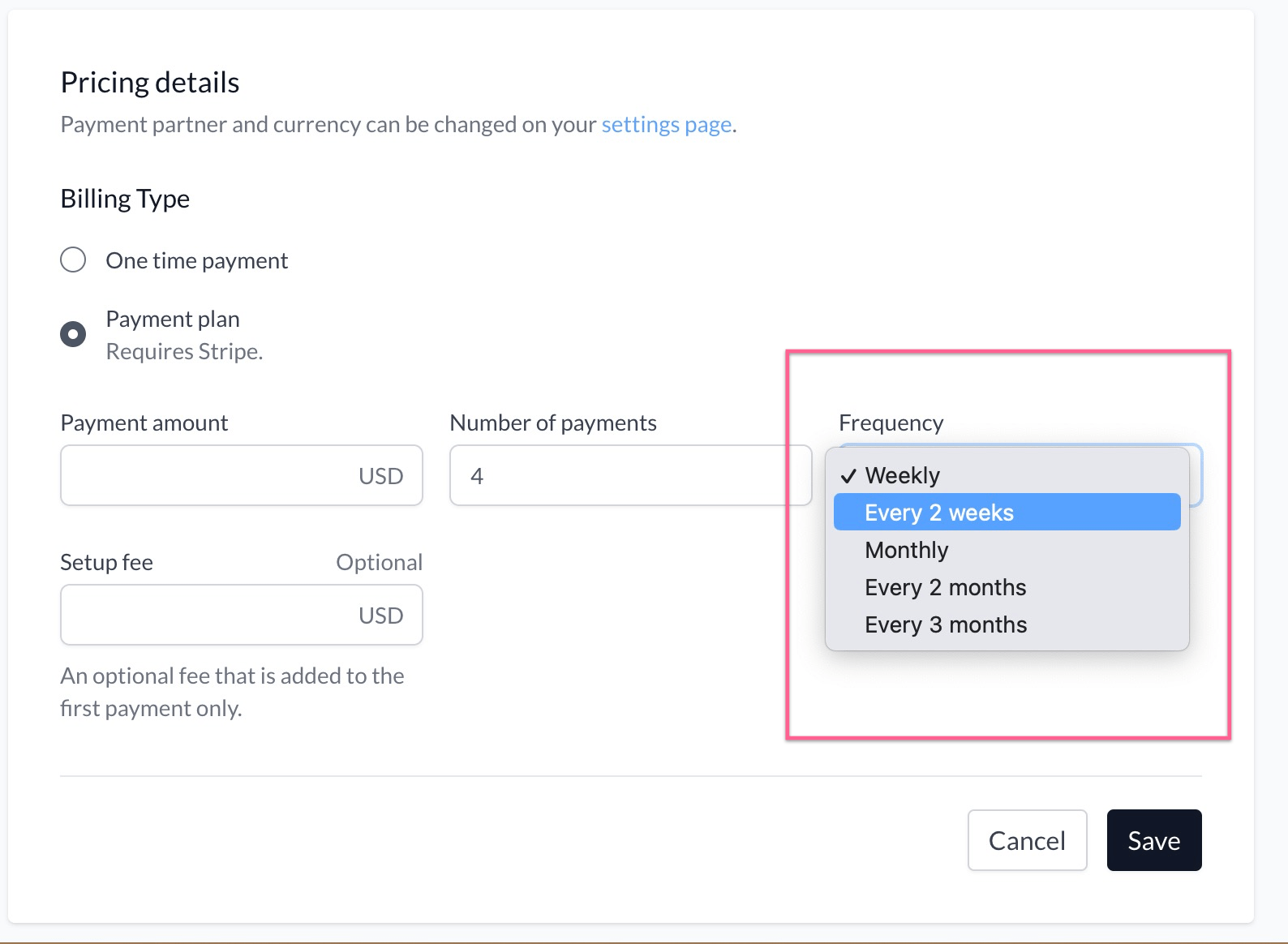 Payment Plans Paperbell Support