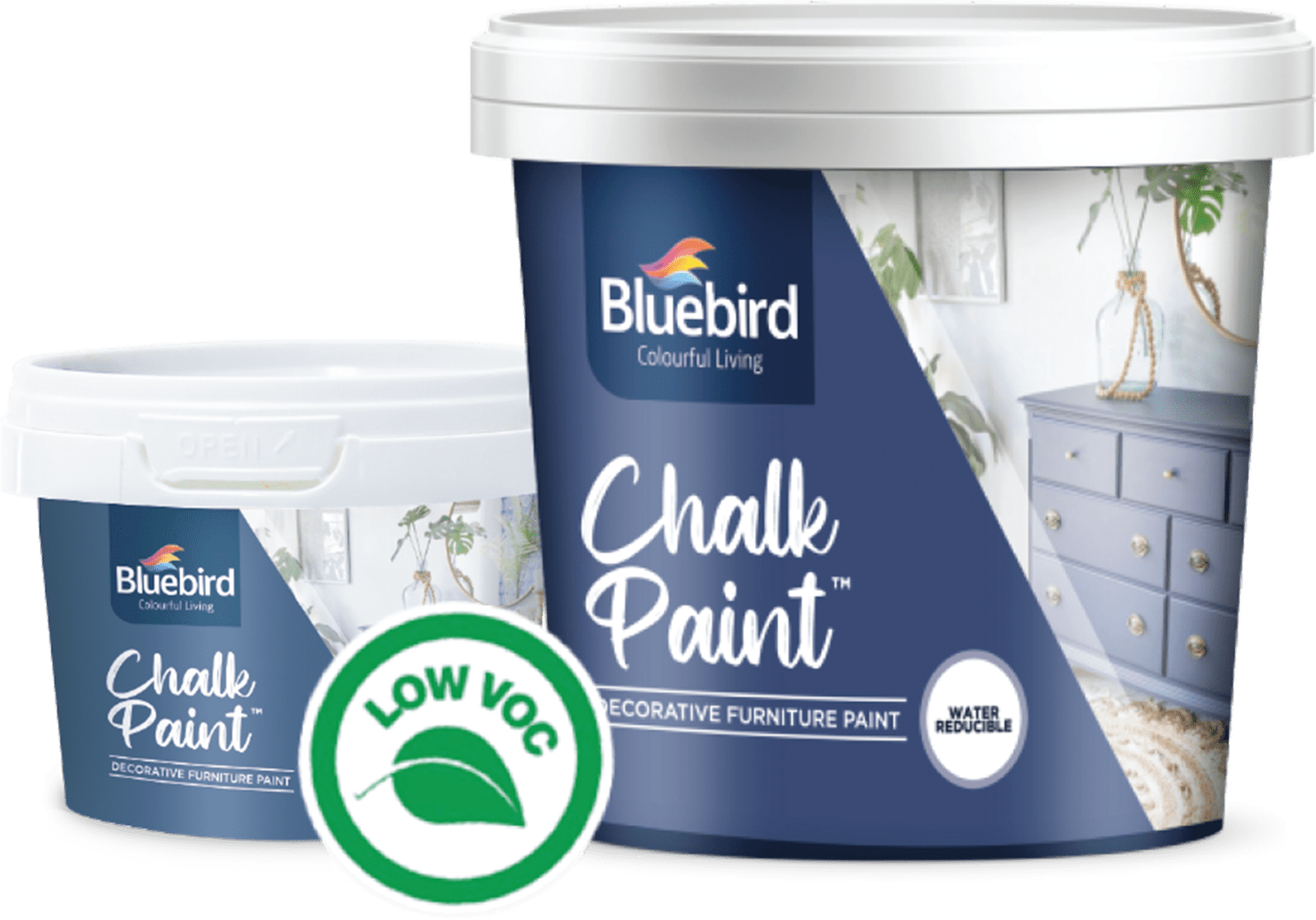 Bluebird Chalk Paint Paper Clip