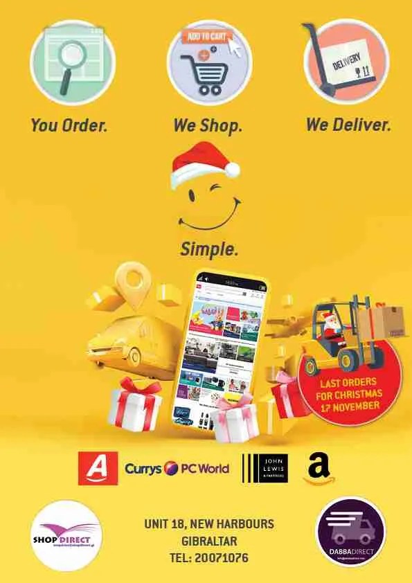 Shop Direct, Argos, Gibraltar Digital Magazine & Online Directory