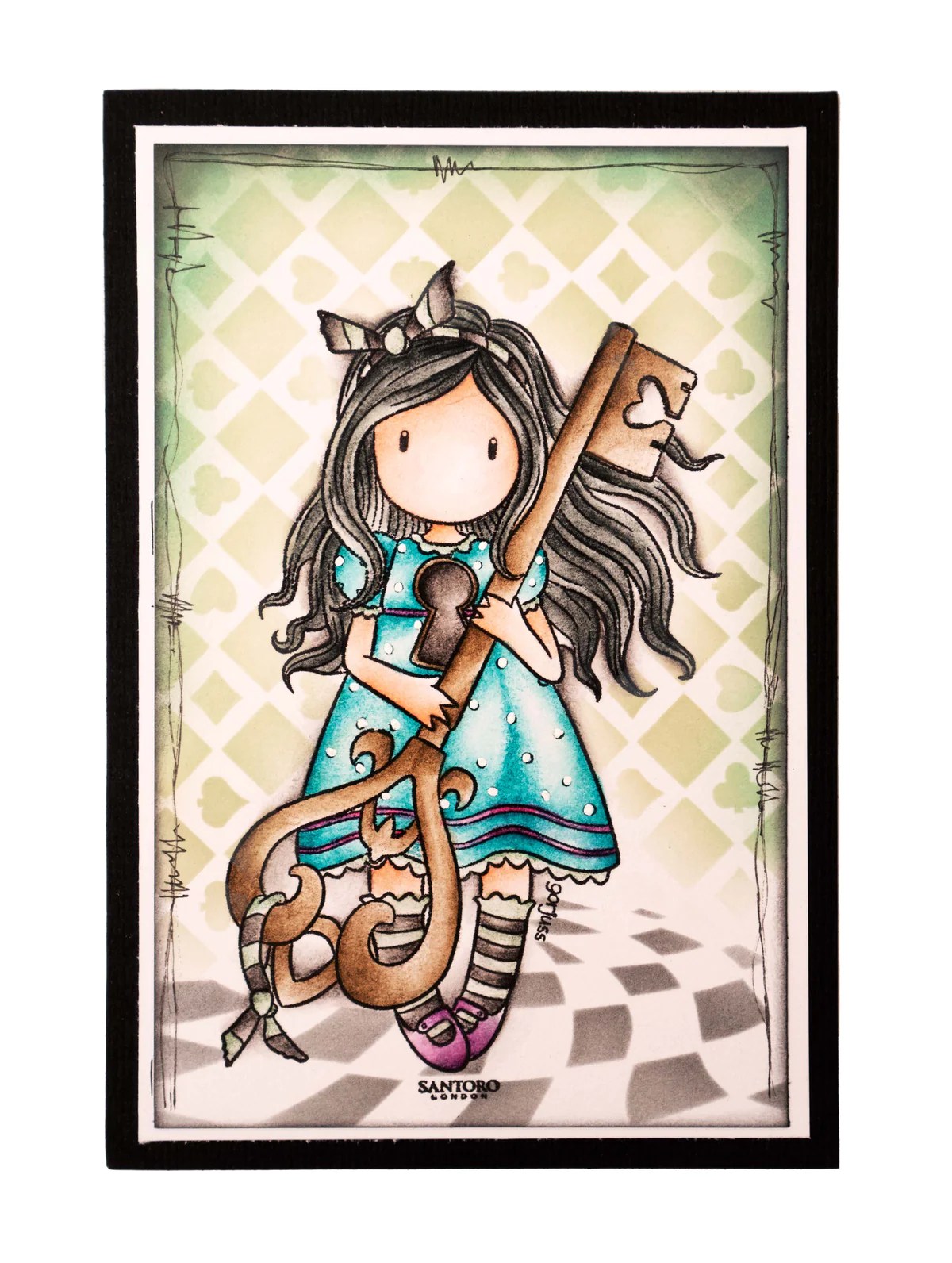 Santoro Gorjuss Girls Curiosity Papercraft Maniac