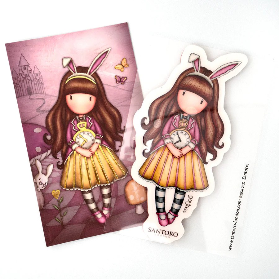 Santoro Gorjuss Girls Just One Second Wonderland Papercraft Maniac