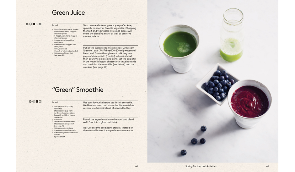 Raw Recipes for a modern vegetarian lifestyle Papercut