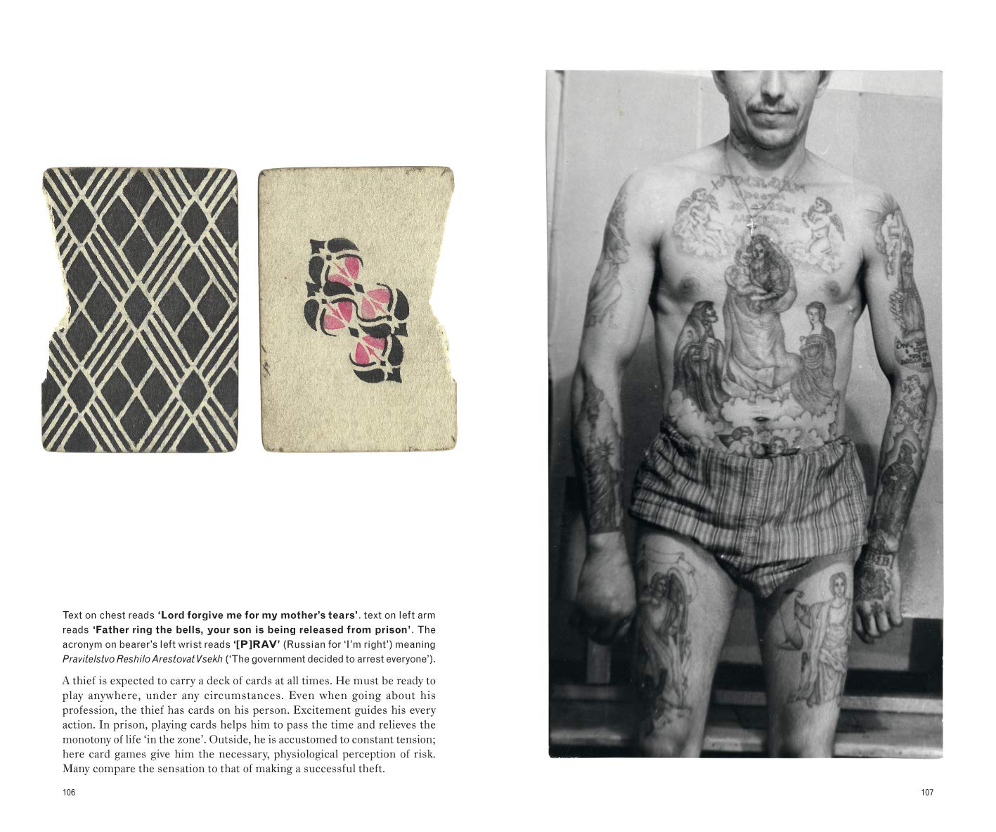 Russian Criminal Tattoos And Playing Cards | Papercut 1183_x_1417_jpg