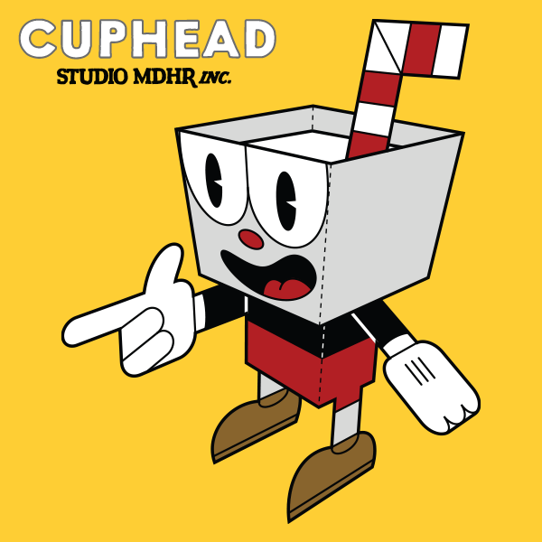 Evil Cuphead Papercraft papercraft essentials