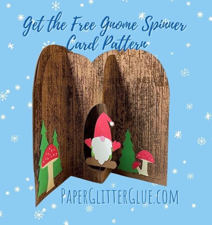 Card Maker Success Summit Holiday Spinner Cards Paper Glitter Glue