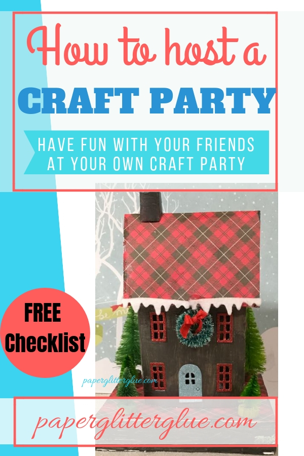 Host a Craft Party! Paper Glitter Glue