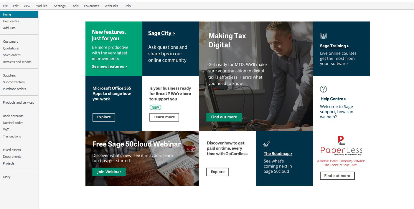 Sage UK Now Featuring Invoice Scanning Software for Sage 50 and Sage 200 PaperLess