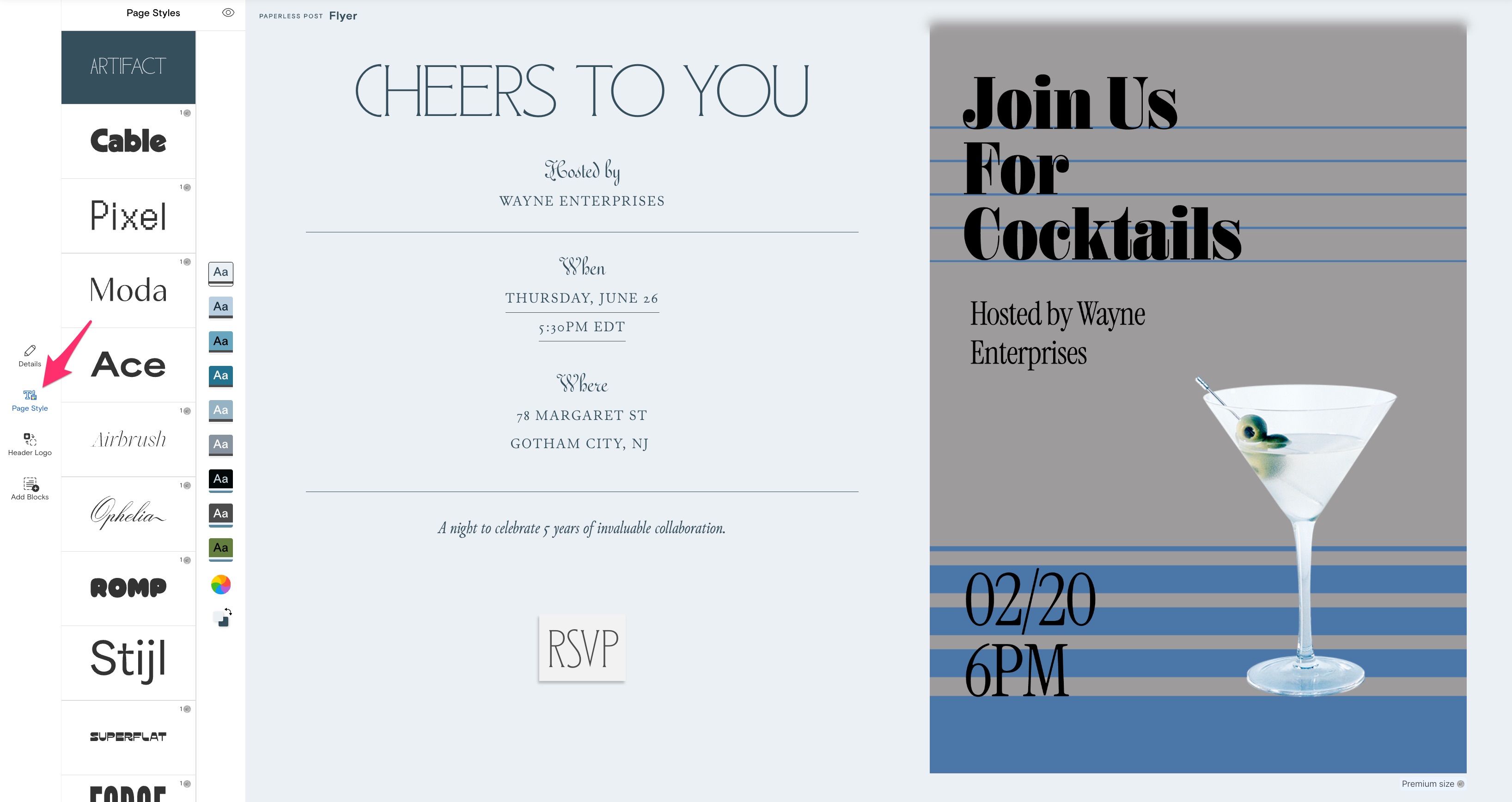 What is Paperless Post Flyer? Paperless Post Help Center