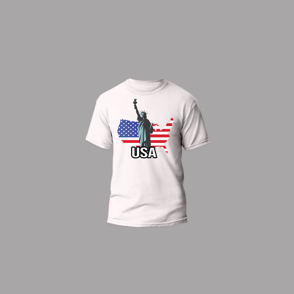 Liberty Statue Shirt White Papermints