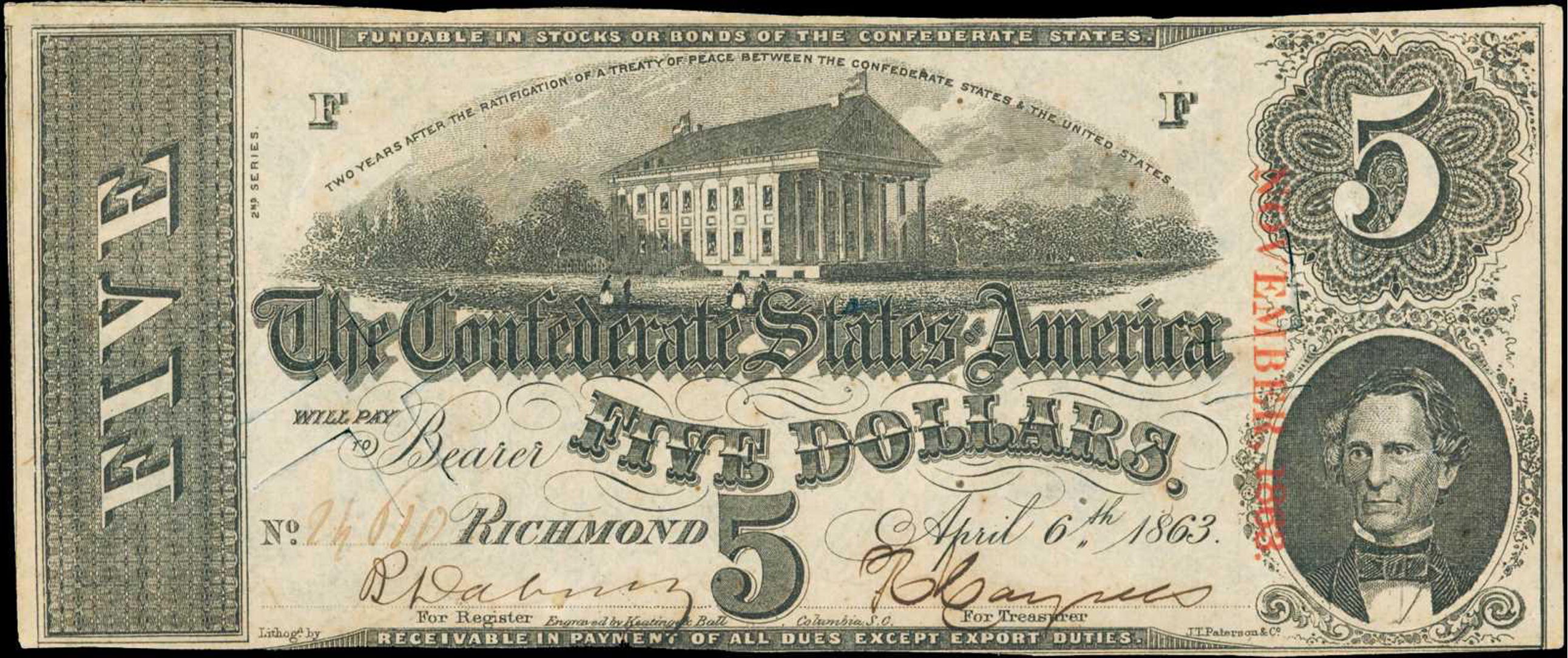 Values of Old Confederate Money Paper Money Buyers