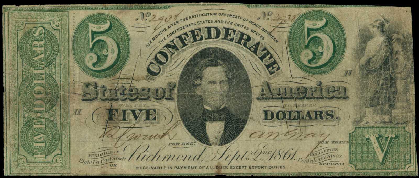 Values of Old Confederate Money Paper Money Buyers