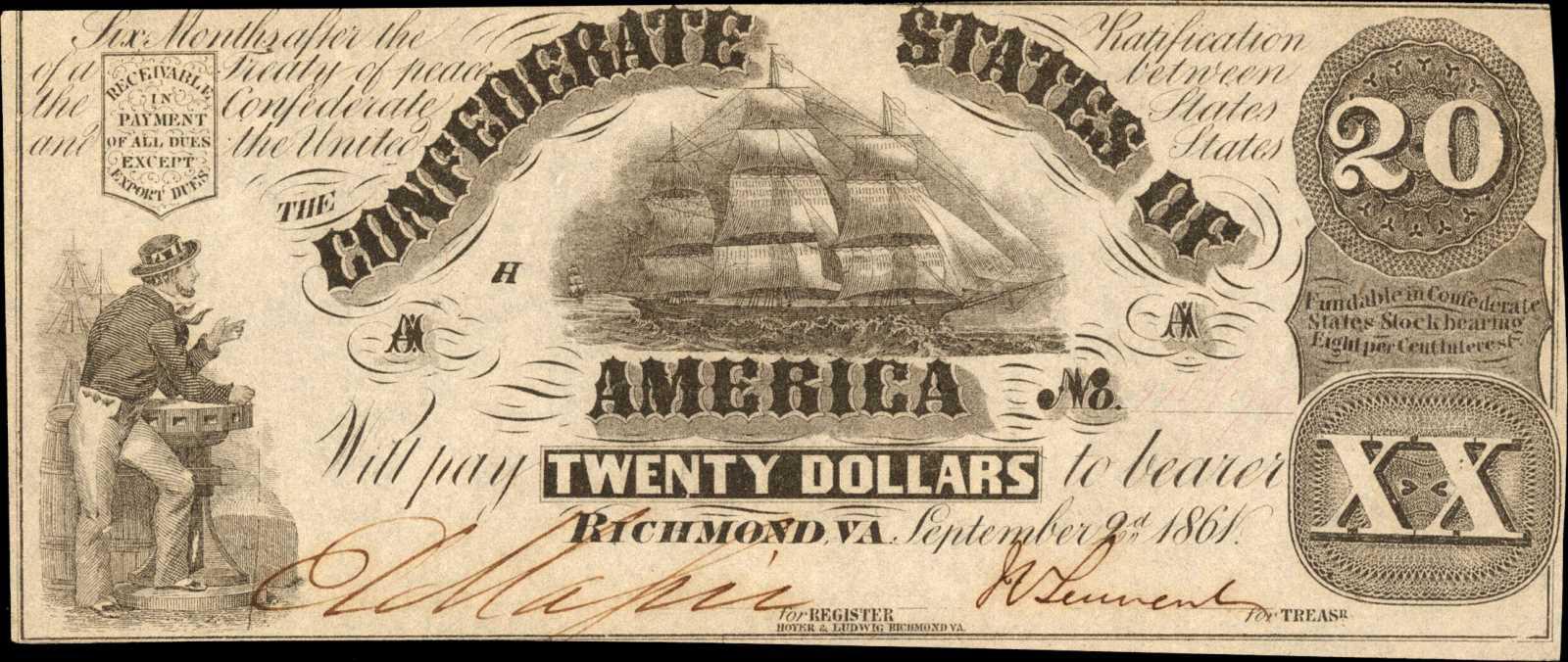Values of Old Confederate Money Paper Money Buyers