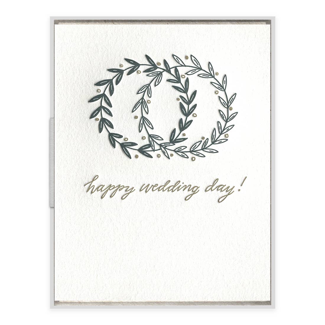 Happy Wedding Day card Paper On Pine Happy Wedding Day card
