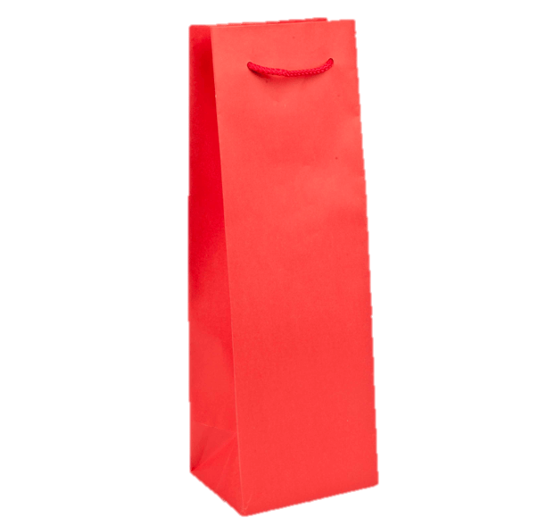 Colour Bag Red Bottle Bag Paper Packaging Place