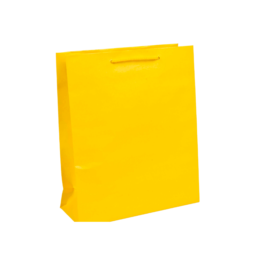 Paper Bag Yellow A4 Paper Packaging Place