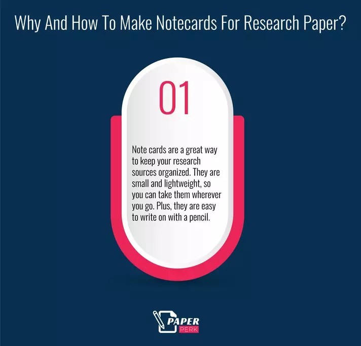 How To Make Notecards For a Research Paper Effectively