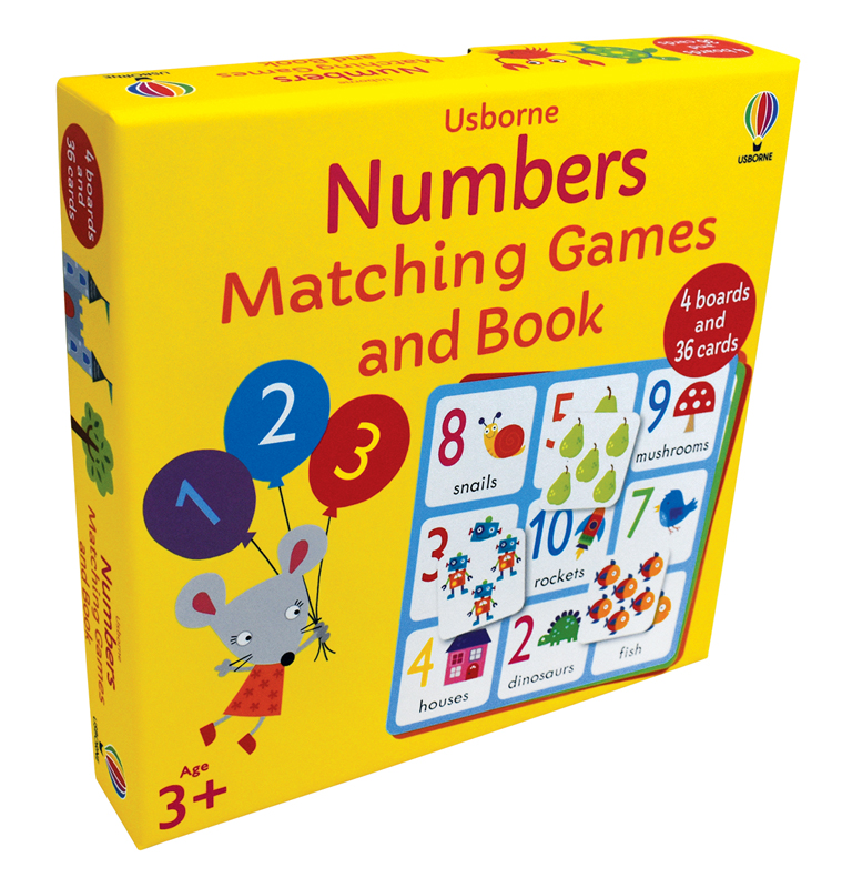 PaperPie. Numbers Matching Games