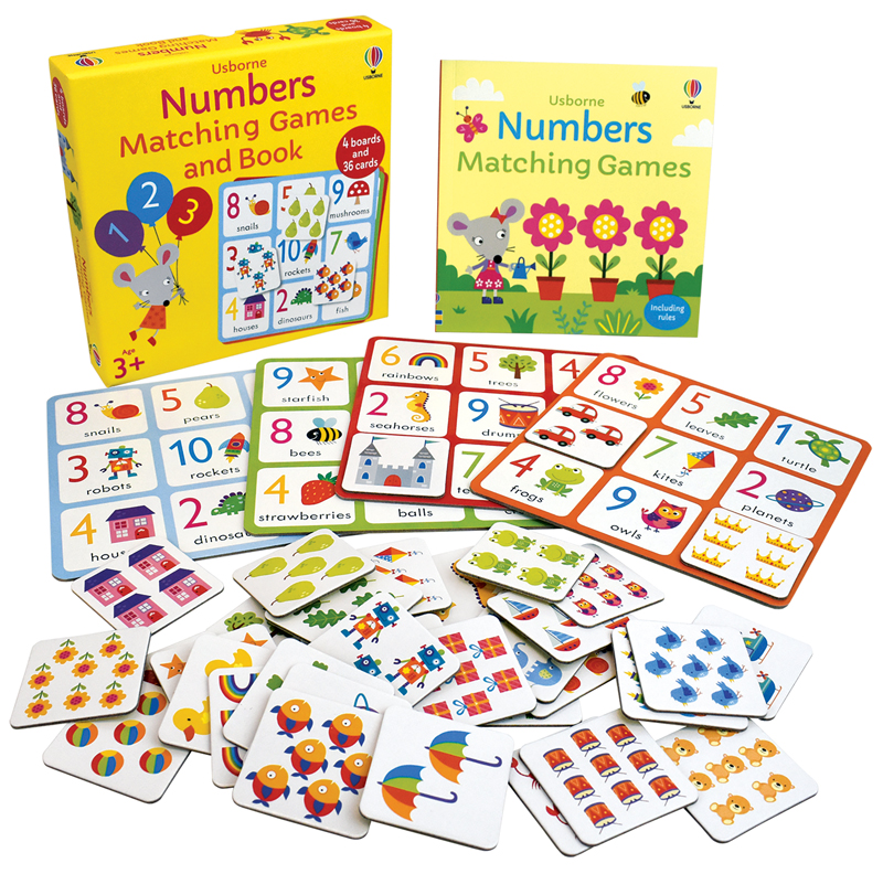 PaperPie. Numbers Matching Games
