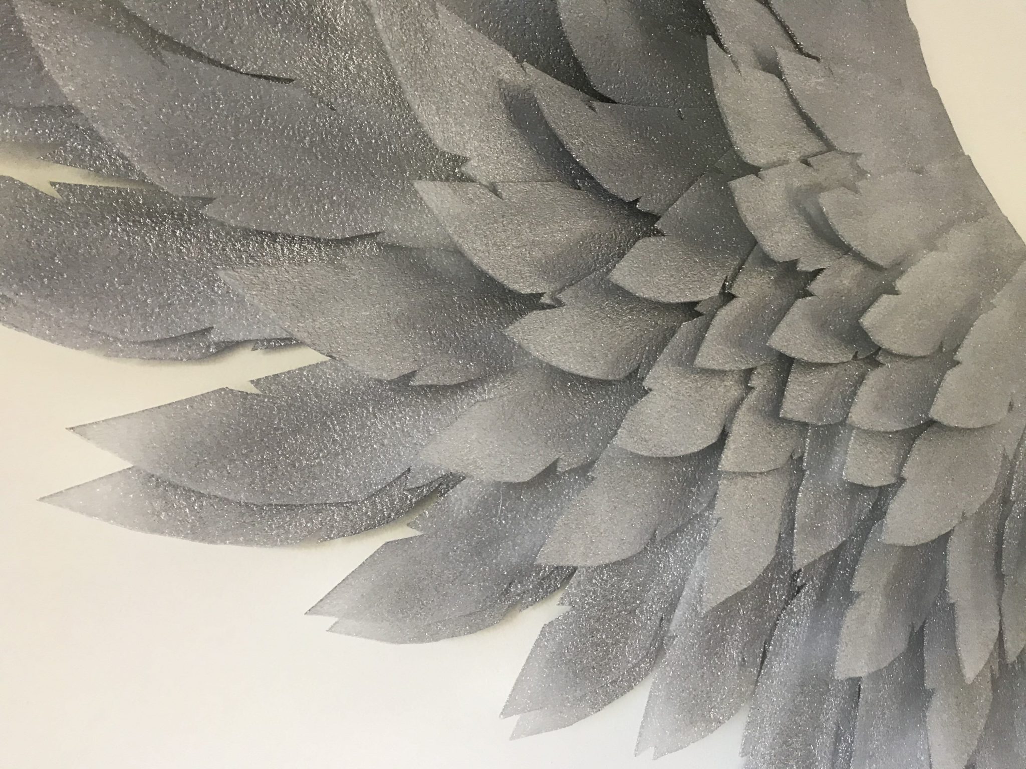 Foam ANGEL WINGS templates and video tutorial (wall art
