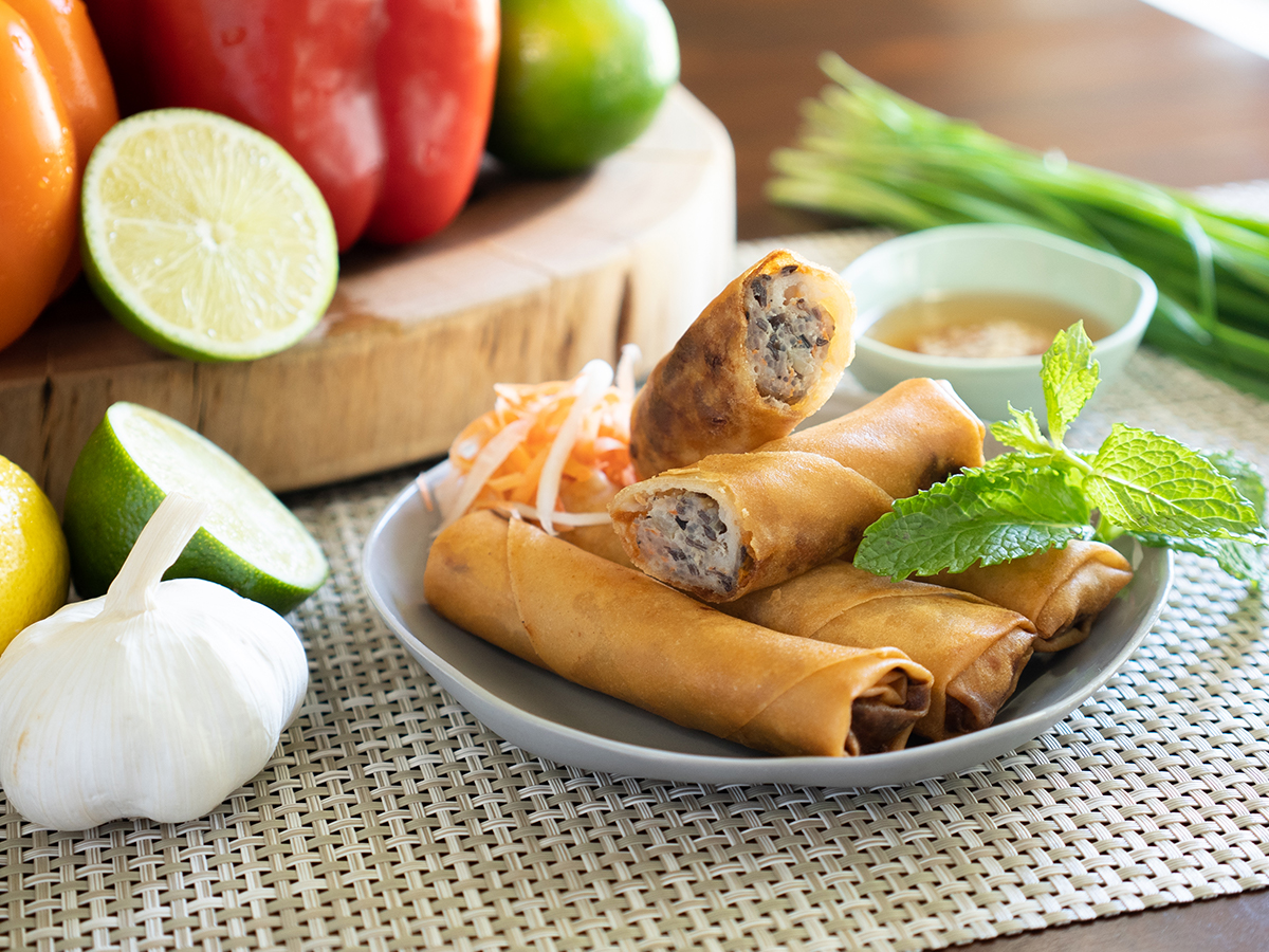 BuildYourOwn Vietnamese Spring Rolls & Bowls Paper Rice! Spring