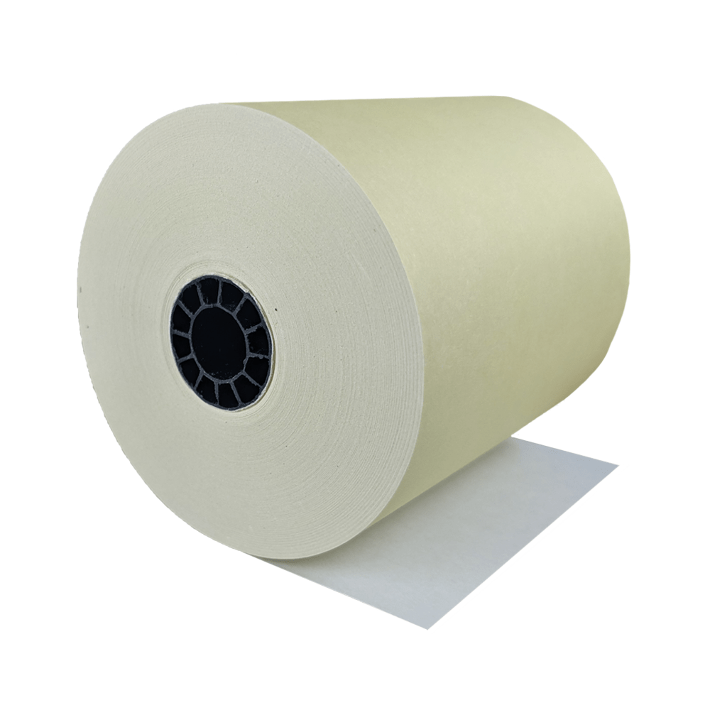 Epson TMU230 3" x 165' Canary Bond Paper Rolls (50 Rolls) Paper