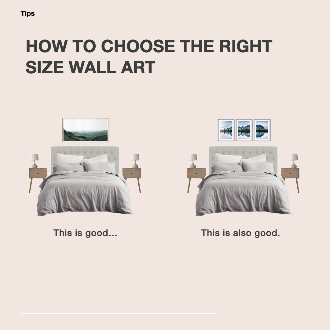 HOW TO CHOOSE THE RIGHT SIZE ART Paper Room Interiors