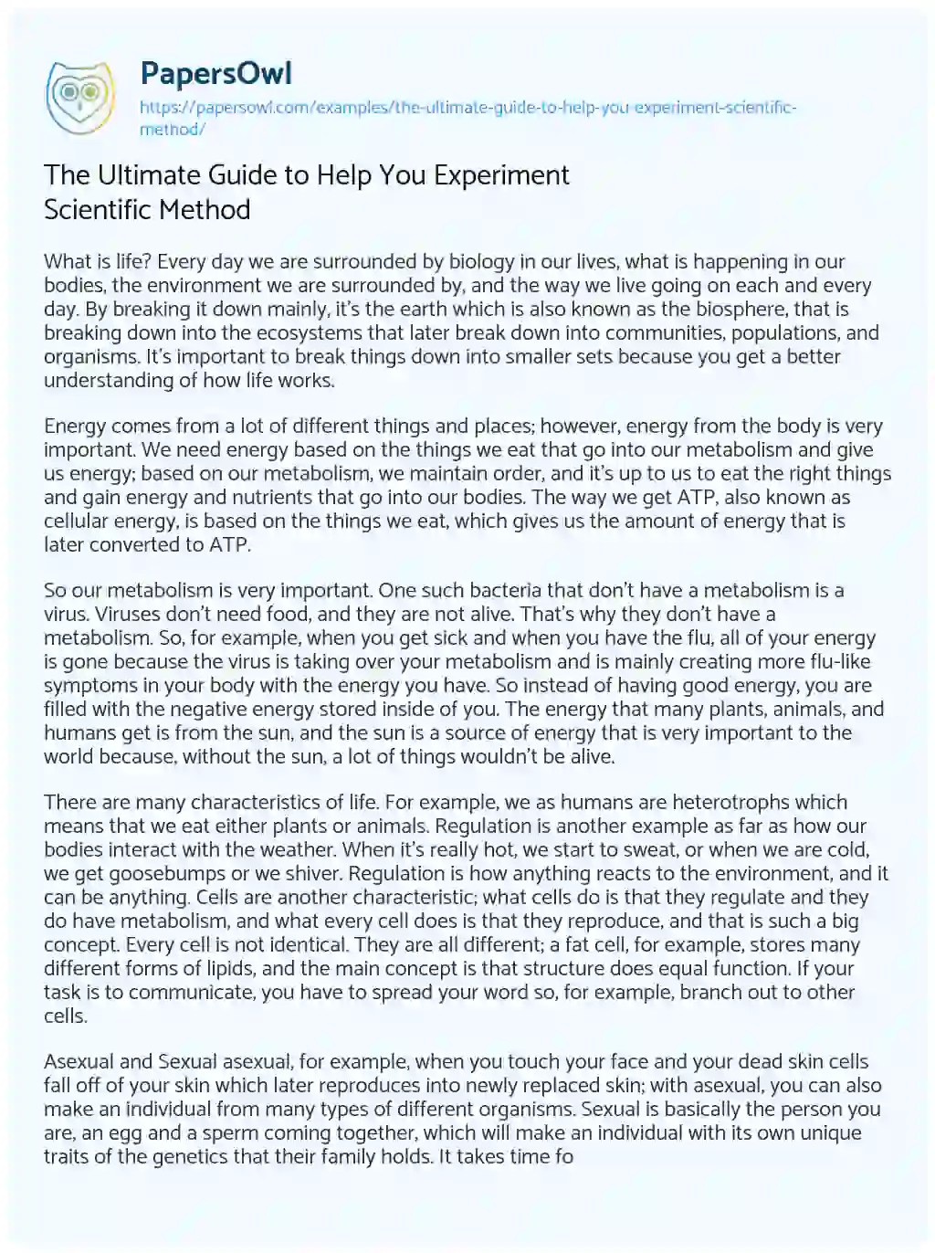 The Ultimate Guide to Help You Experiment Scientific Method Free