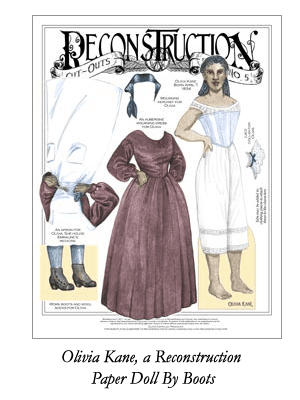 An Interview with my Featured Paper Doll Artist of the Month