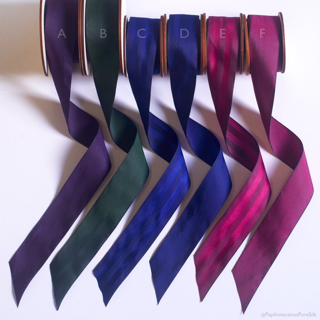 Costume Ribbon Papilionaceous Jacquard Silk Ribbon Weavers