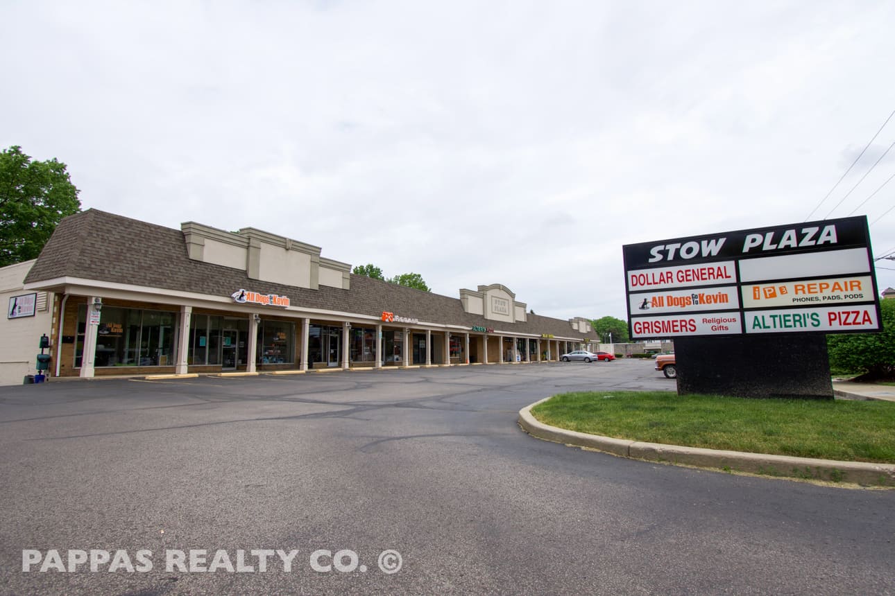 Retail Storefront in the Stow Plaza Pappas Realty Co.