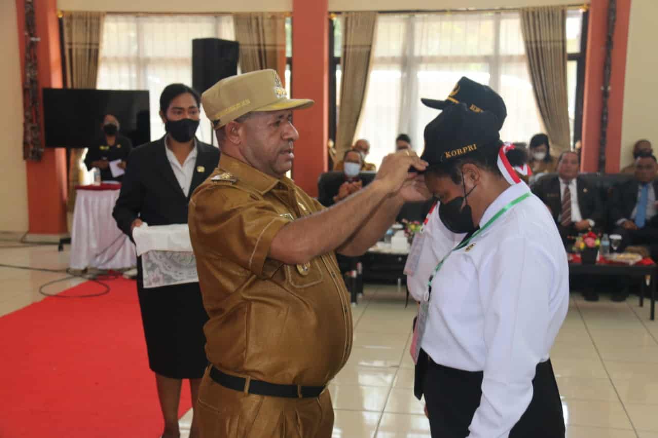Ini Pesan Bupati Spei Untuk Para CPNS Pegubin Saat Buka Latsar Golongan
