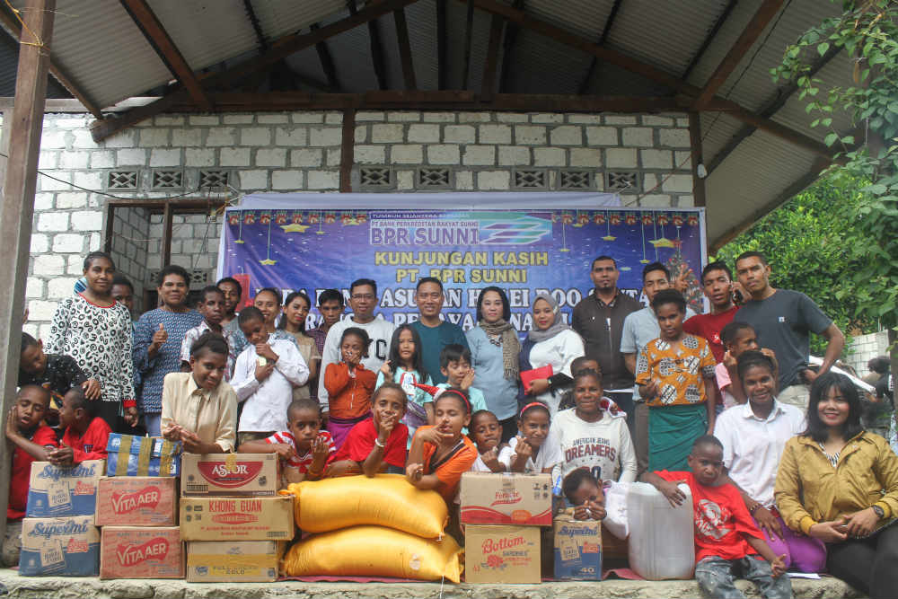 Sambut Natal, BPR SUNNI Kunjungan Kasih ke Panti Asuhan