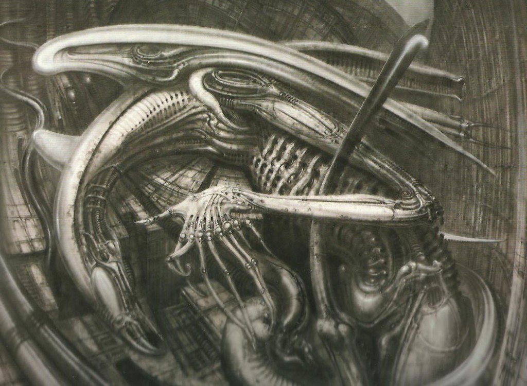 HOMMAGE à GIGER « GIGER’S ALIEN ».Edition Baal. 1979 Papyblues
