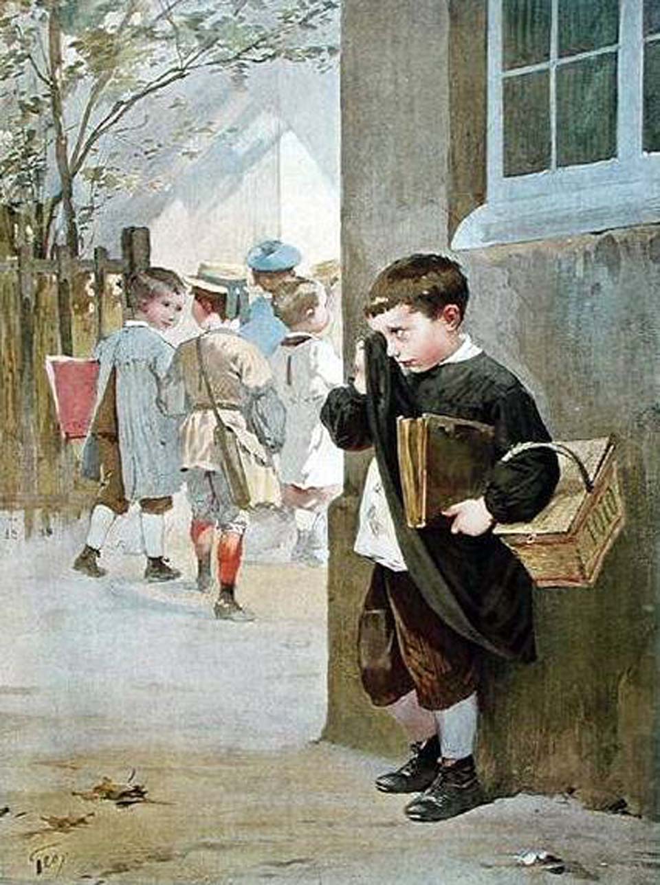 Le peintre de l'enfance Henri Jules Jean Geoffroy