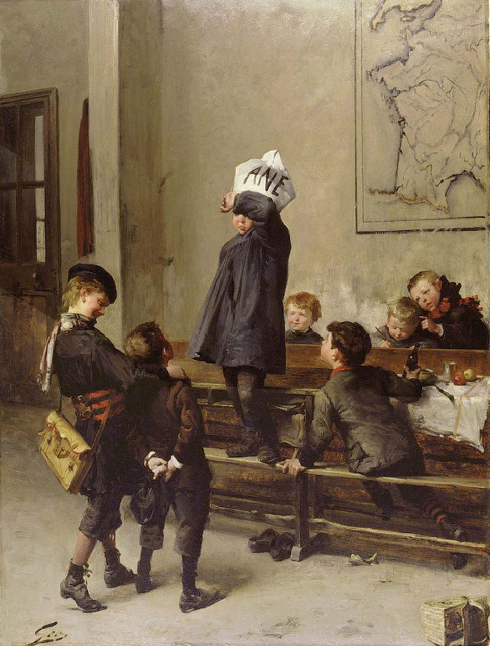 Le peintre de l'enfance Henri Jules Jean Geoffroy