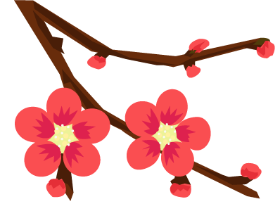 冬景色 冬の花 イラスト 雪景色 無料 冬の花 | イラスト素材パラダイス