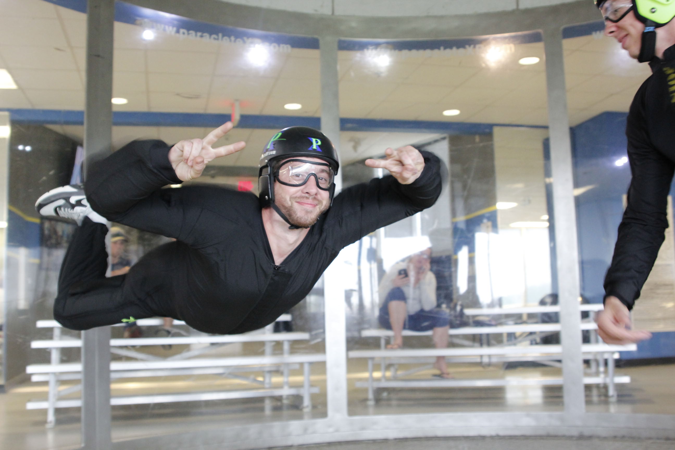 skydiving simulator Paraclete XP Indoor Skydiving