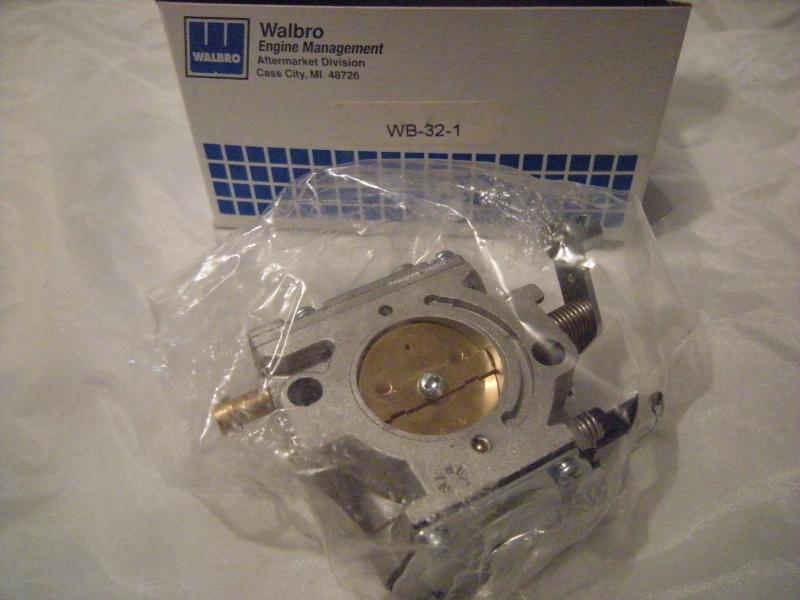 Walbro WB 37 Carburetor - Paracruiser