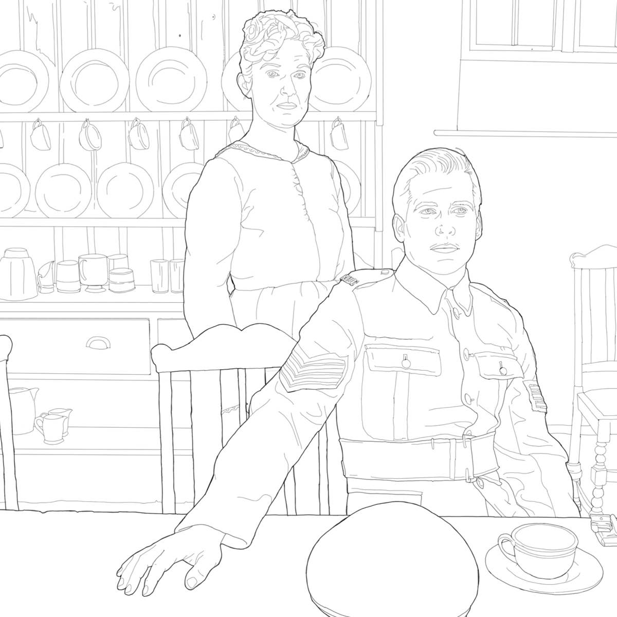 National Coloring Book Day Free Download Downton Abbey Coloring Book