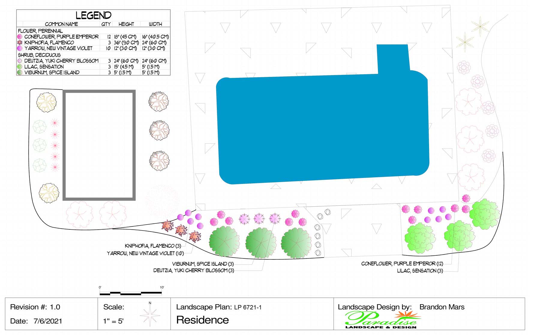 Paradise Landscape and Design Fire Features