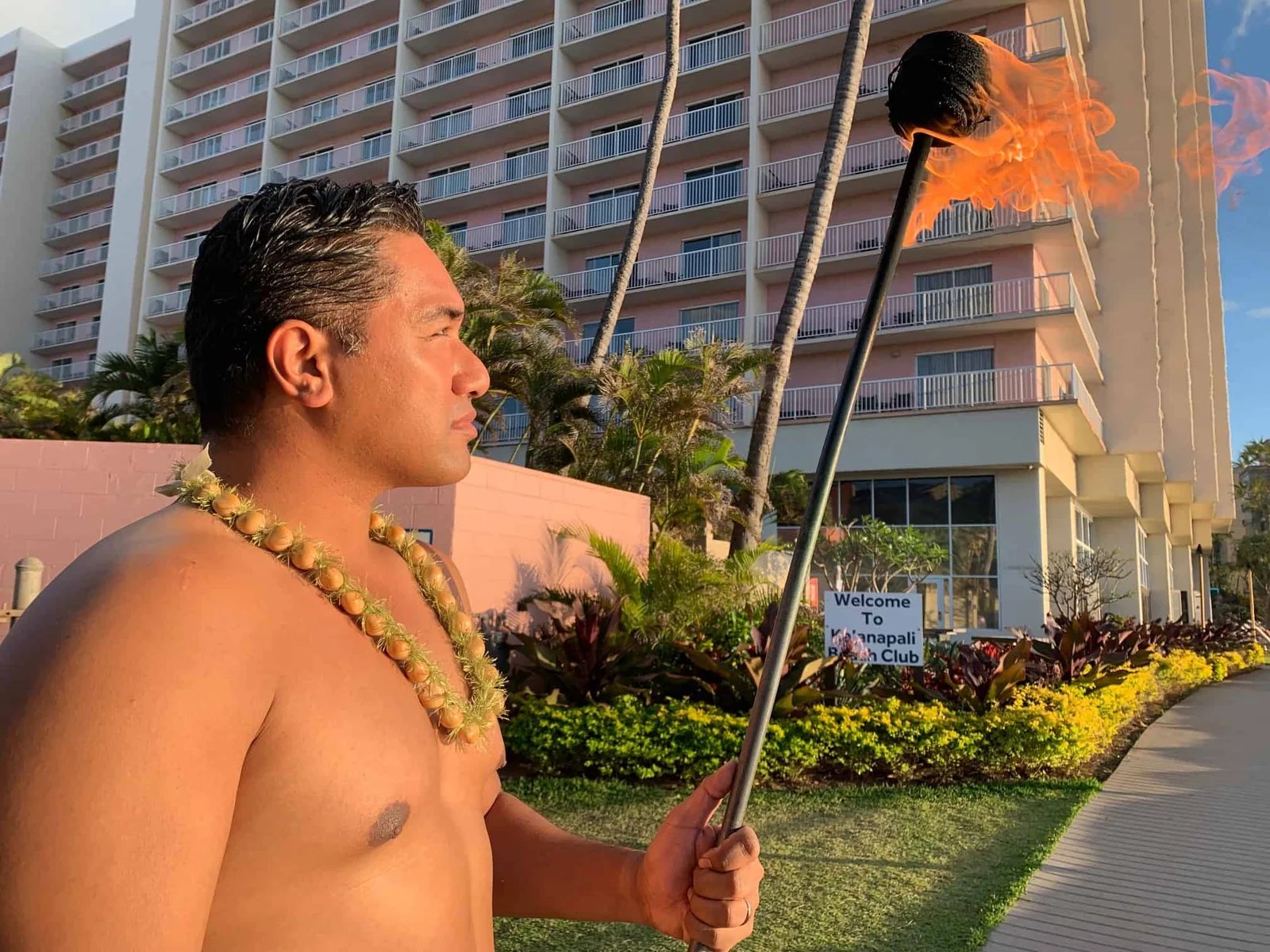 Paradise Activity Company Maui Torch Lighting Ceremony in Hawaii