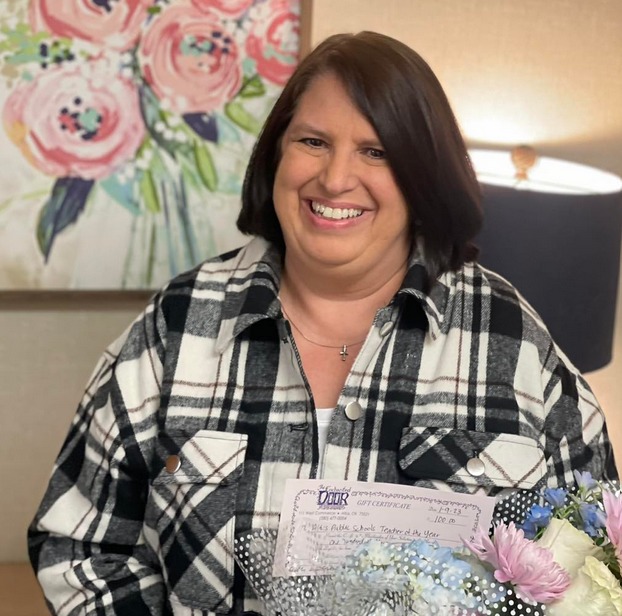 Garrison named Altus Public Schools Teacher of the Year Paradise