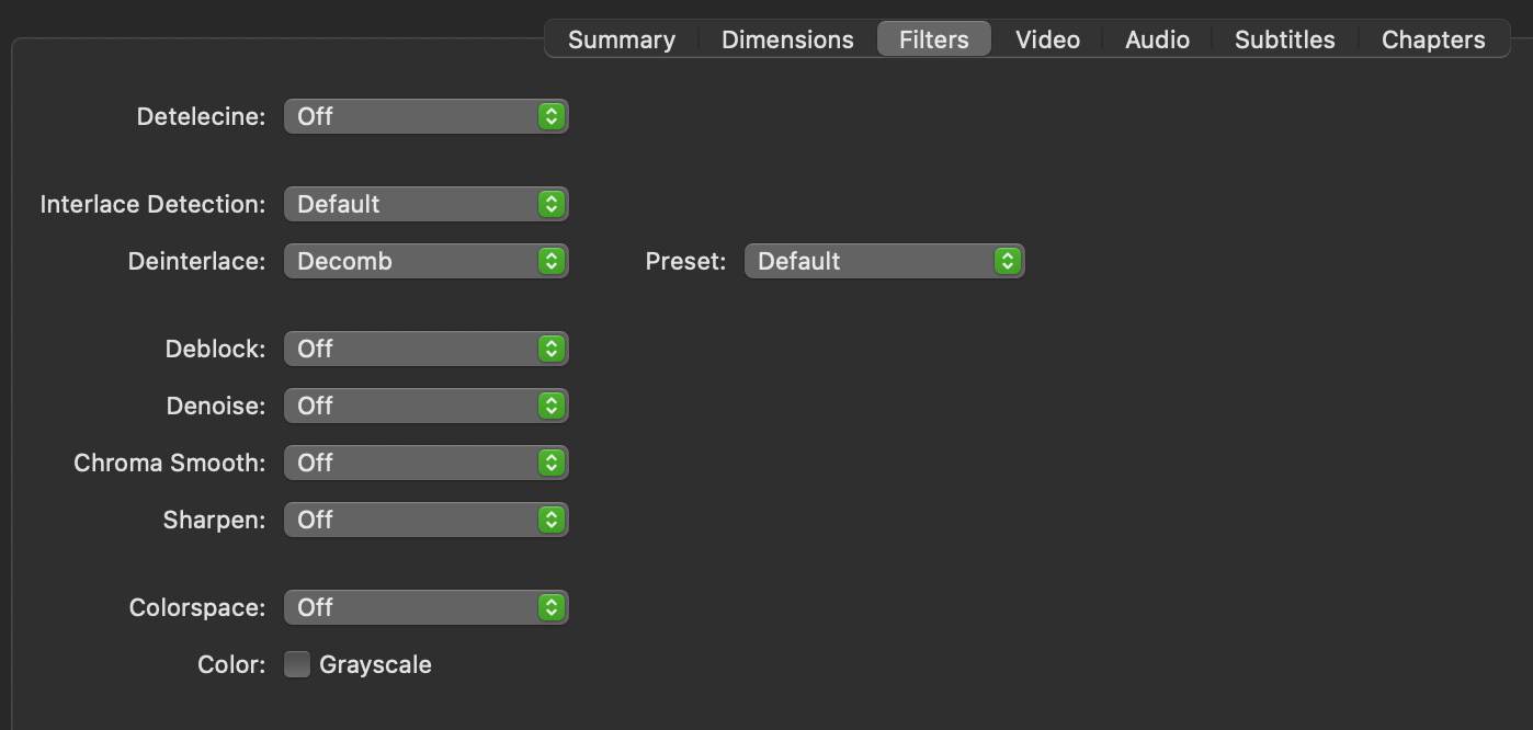 Video Processing with HandBrake PARADISEC Workflows