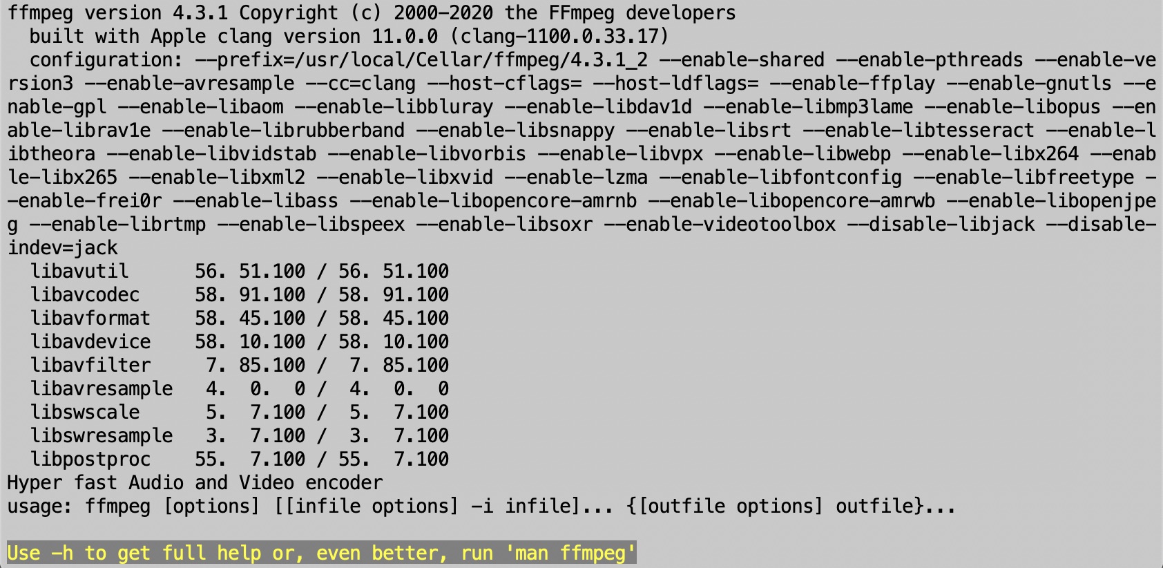 Video Processing with FFmpeg PARADISEC Workflows