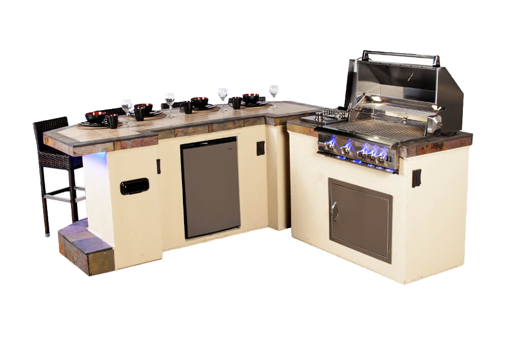 St. Croix Outdoor Bar System Build Your Own Paradise Grills