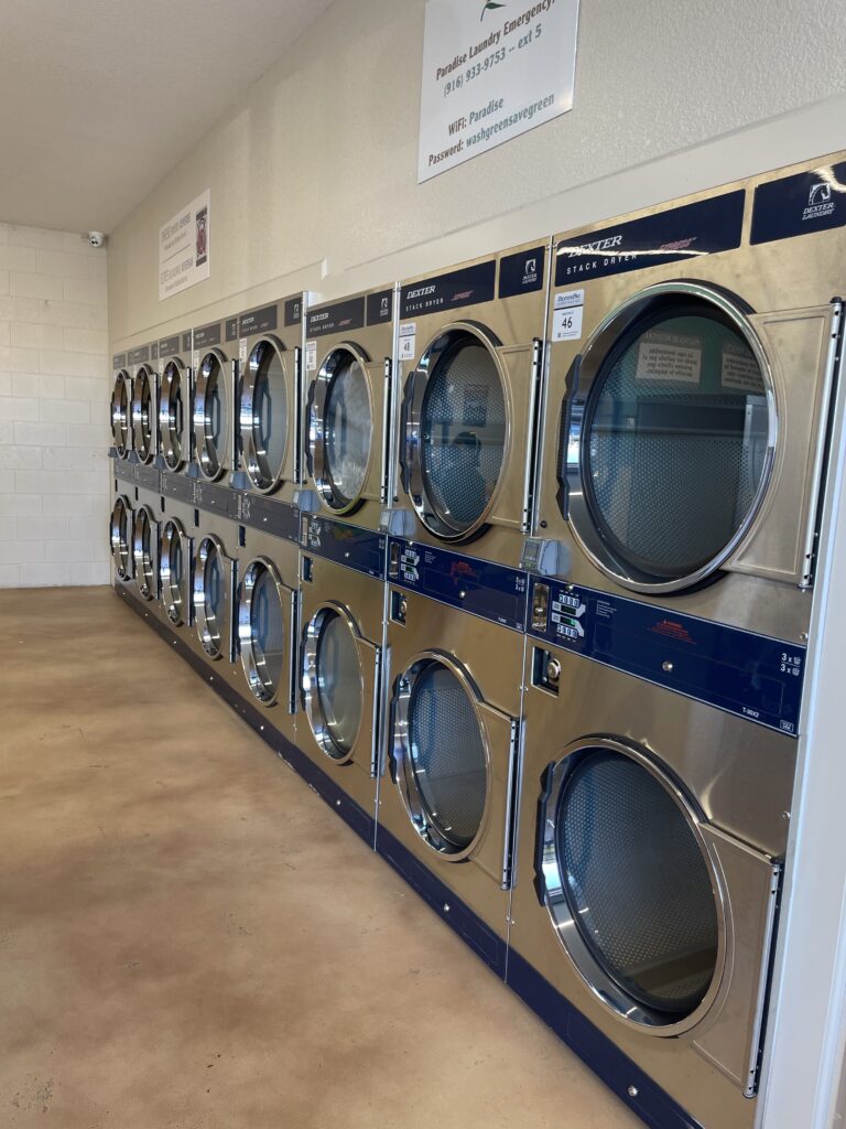 Roseville Laundromat Ascot Drive Paradise Laundry